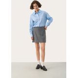 Rok Feminine Gray Flannel Melange grey