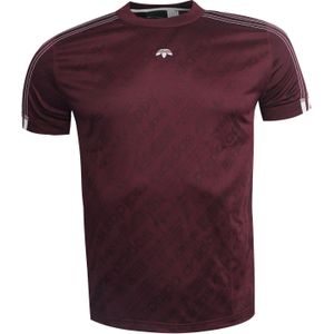 Adidas - Heren T-shirt - Burgundy - Sportshirts