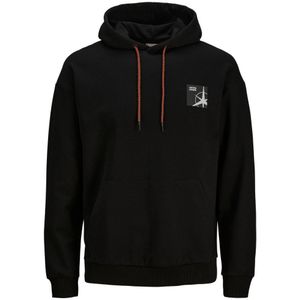 JACK & JONES CORE hoodie JCOFILO black