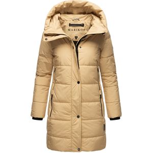 MARIKOO Wintermantel 'Karumikoo XVI'  sand / zwart