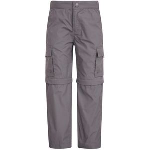 Mountain Warehouse Convertibele Actieve Broek voor kinderen/Kinderen (Donkergrijs)