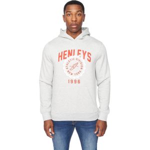 Henleys Heren Tipton Hoodie (Grijze Mergel)