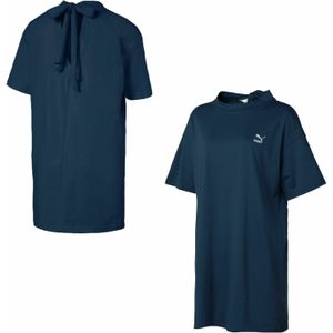 Puma - Bow Elongated - T-shirt - Blauw - Korte Mouwen