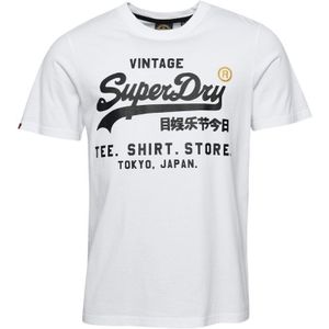 Superdry Klassiek Vintage Logo Store-T-shirt voor heren