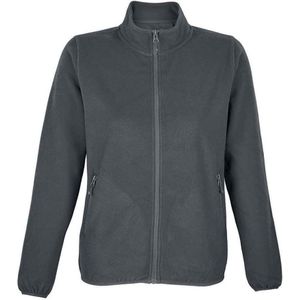 SOLS Dames/Dames Factor Microfleece Recycled Fleece Jacket (Houtskool)