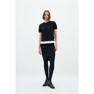 InWear, Dames, Rokken, Zwart, Maat: 3XL Leer,