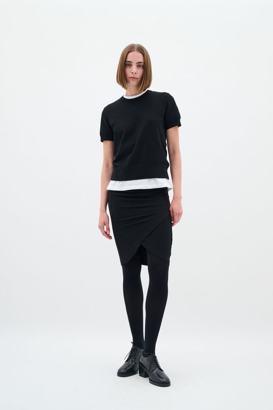 InWear, Dames, Rokken, Zwart, Maat: 3XL Leer,