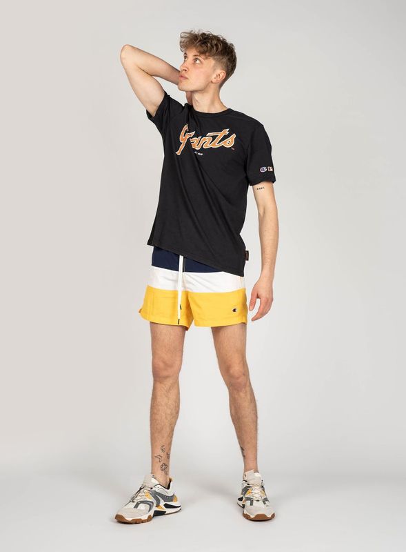 Champion - T-shirt - Zwart - Katoen