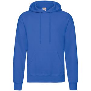Fruit Of The Loom Unisex Volwassenen Klassiek Sweatshirt met capuchon (Koningsblauw)