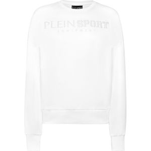 Plein Sport - Jogging Sweatshirt LS - Wit - Dames - Katoenfleece