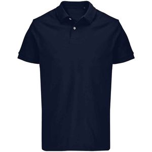 SOLS Unisex Adult Pacific Piqué Tweelingnaaldssteek Poloshirt (Franse marine)