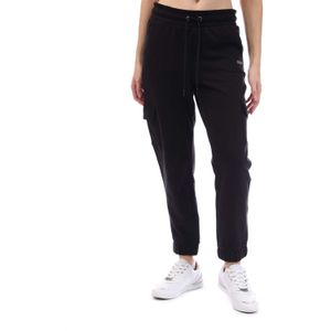 Dames DKNY Mini Stud Logo Cargo Jog Pant in Zwart