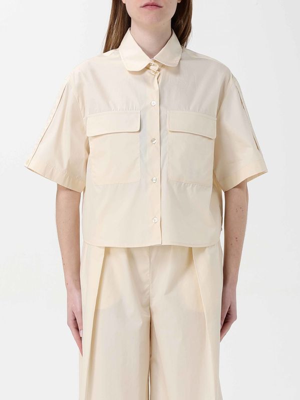 Colmar - Overhemden - Beige - Katoen - Geel Crème Katoenen Shirt