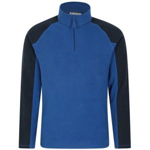 Mountain Warehouse Heren Ashbourne II Half Zip Fleece Top (Kobalt)