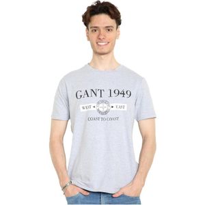 Gant | Heren T-shirt met ronde hals Coast