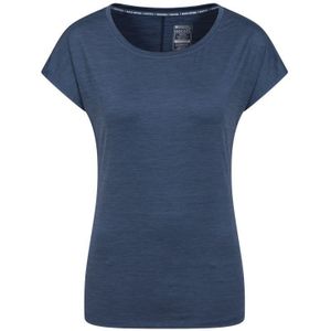 Mountain Warehouse Dames/Dames Panna II UV-bescherming Los T-Shirt (Marine) - Maat 34