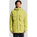 Lyle & Scott Militair Geïnspireerde Geïsoleerde Parka - Geel