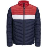 Jack & Jones Jas zomer Hero Puffer Collar Blauw