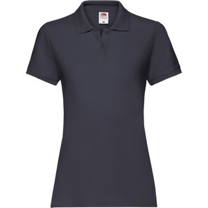 Fruit of the Loom Dames/dames Premium Poloshirt (Deep Navy)