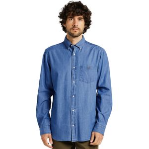 Enzo - Regular Fit - Denim Overhemd - Heren