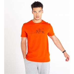 Dare 2B Heren Integral II Berg T-shirt (Verbrande Zalm) - Maat S