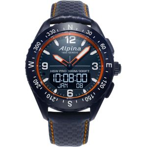 Alpina Alpinerx Smartwatch Herenhorloge Blauw AL-283LNO5NAQ6L