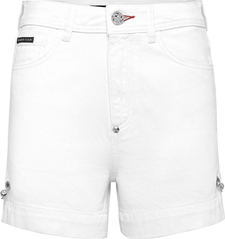 Denim Korte Broek Iconic Plein