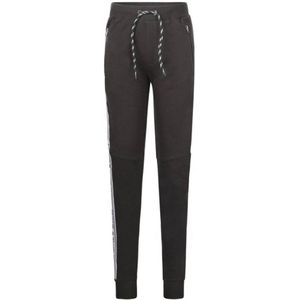 No Way Monday Broek Met Zijstreep Antraciet - Maat 9J / 134cm