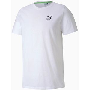 Puma - 597431 - T-shirt - Wit - Korte Mouw - Crew Hals - Heren
