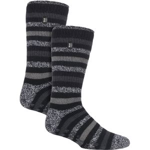 2 Paar Heren Winter Crew Slippersokken