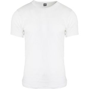 Floso Heren Thermisch Ondergoed Korte Mouwen Vest Top (Viscose Premium Range) (Wit)