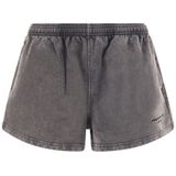 Ontspannen Katoenen Denim Korte Broek