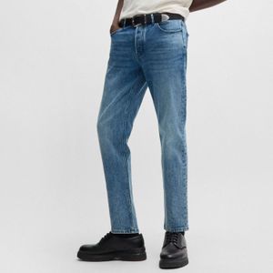 Hugo - 634 Slim-Fit Jeans - Blauw - Taps Toelopende Pasvorm