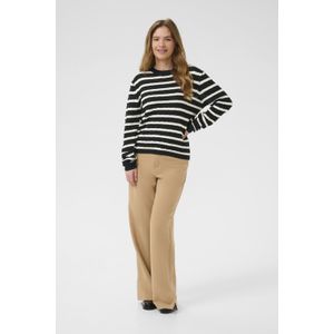 Pullover CUursula Casual fit black offwhite