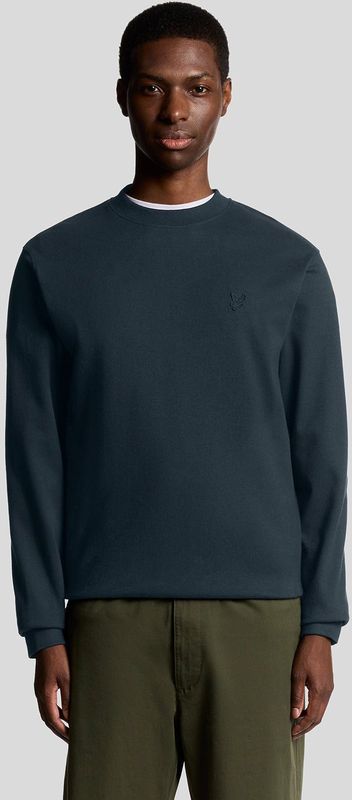 Lyle & Scott Heavyweight Crew Neck Sweatshirt - Zwart