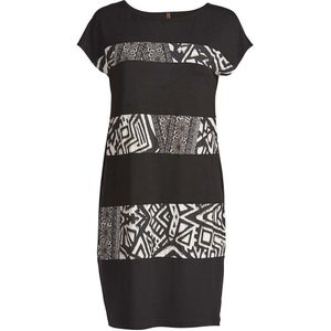 Conquista - Jurk - Met Printdetail - Getailleerd Silhouet - Boven de Knie Lengte