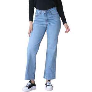 MYT - Wide Leg High Waisted Jeans - Lichtblauw