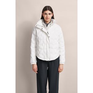 Bugatti - Blouson - Ecru - Met Feminin Gestikte Ontwerp