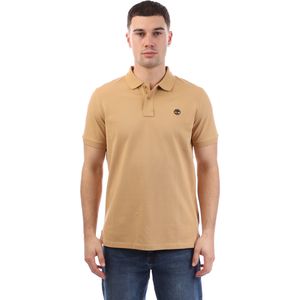 Heren Timberland Millers River Poloshirt in Bruin