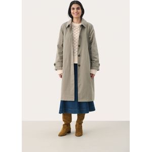 Part Two - Classic Jacket Vetiver - Winterjas - Grijs - Wolmix