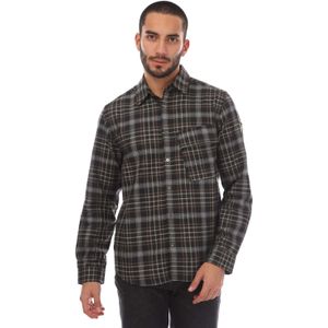 Belstaff - Shadow Plaid Cotton Scale - Overhemd - Charcoal