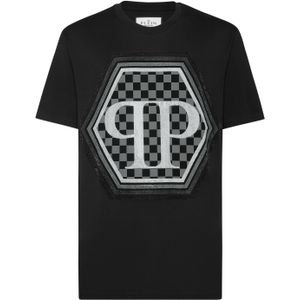 T-Shirt Ronde Hals Hexagon