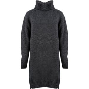 La Haine Inside Us - Gebreide Jurk - Zwart - Wolmix