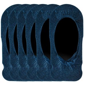 Set-6 anti-slip katoenen voetbeschermers D08XQ dames