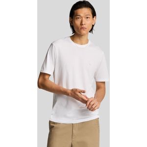 Lyle & Scott - Superfine T-Shirt - Wit - Katoen