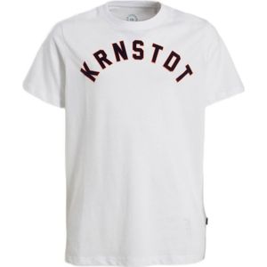 Kronstadt Kids T-shirt Timmie met biologisch katoen wit