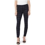 Madonna Skinny Navy / ZwartCharcoal Tartan Jeans - Maat 26 (Taille)