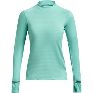 Under Armour - UA Qualifier Cold - Hardlooptop - Groen - Lange Mouwen