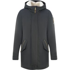 Moose Knuckles Colombier zwarte parka donsjack