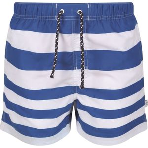 Regatta Jongens Skander II Gestreepte Zwemshorts (Lapis Blauw)